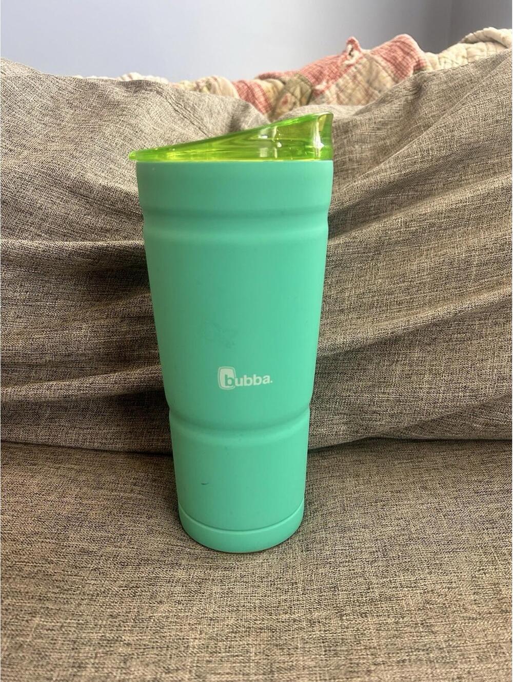 Bubba Envy S Stainless Steel Tumbler 32 Oz Teal With Green Lid